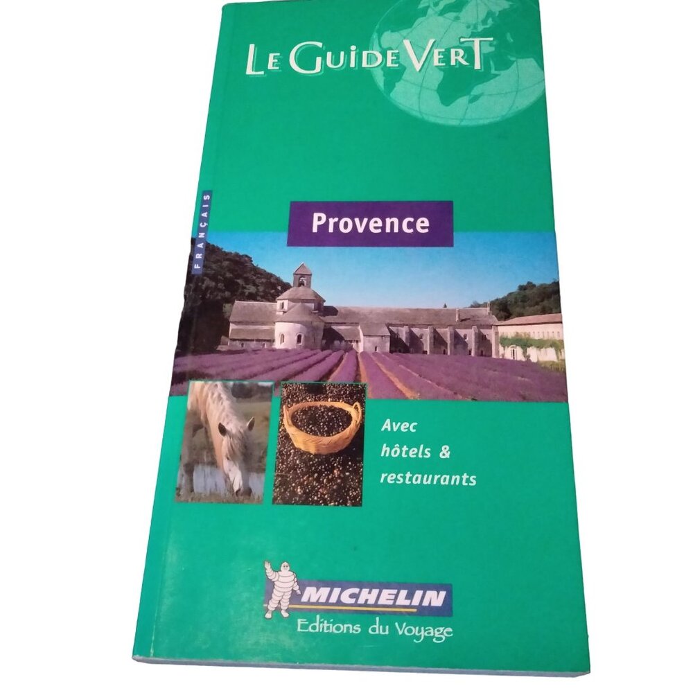 Le Guide Vert Provence Michelin Green Travel book in French